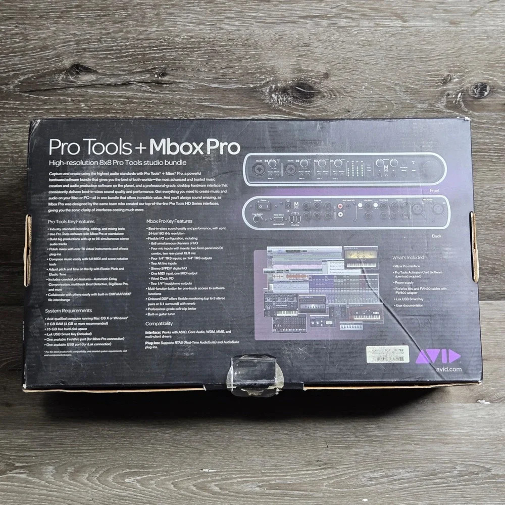 Avid pre owned
